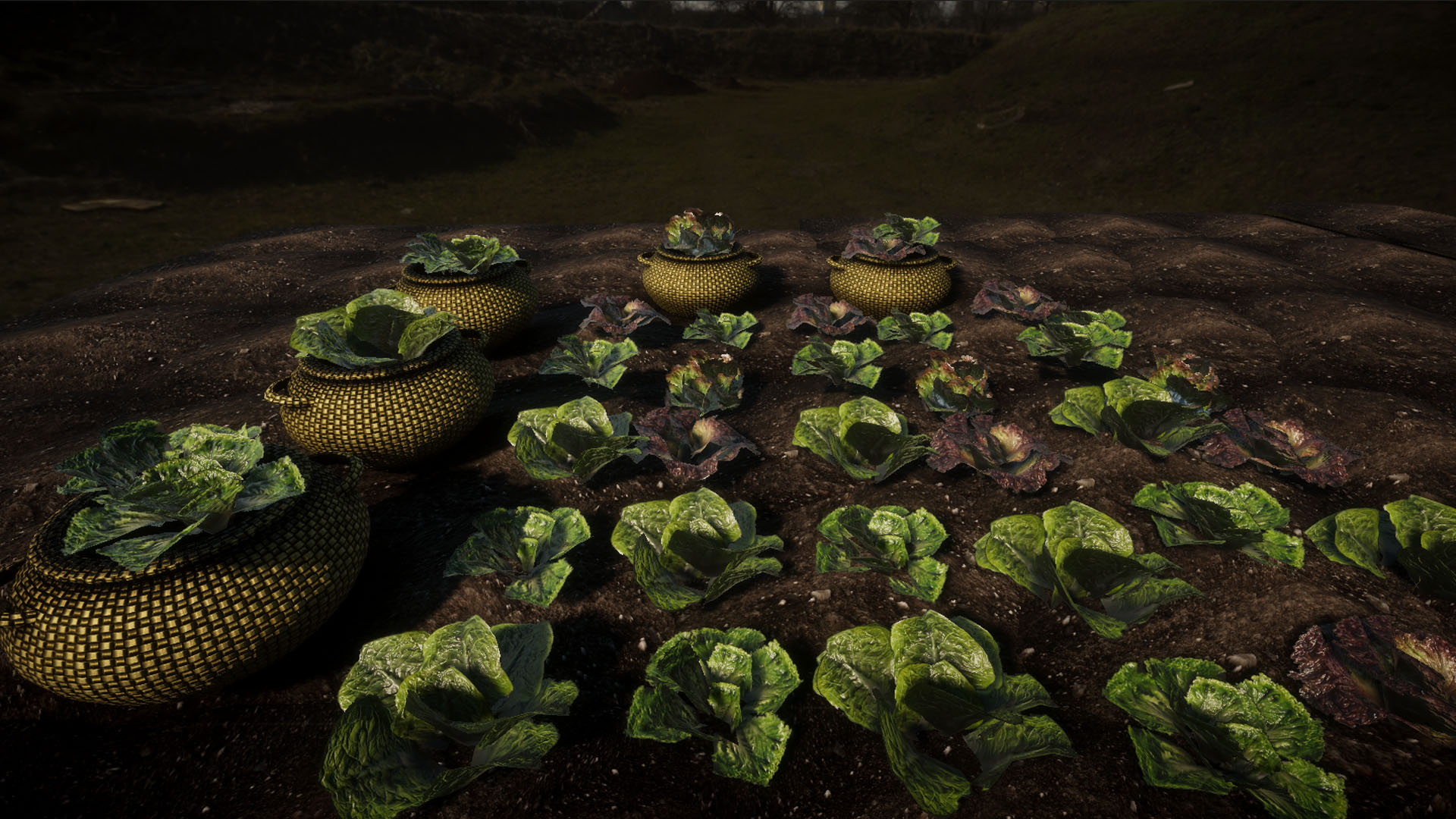 An image showing Garden Vegetables 2. Update asset pack, created with Unity Engine.