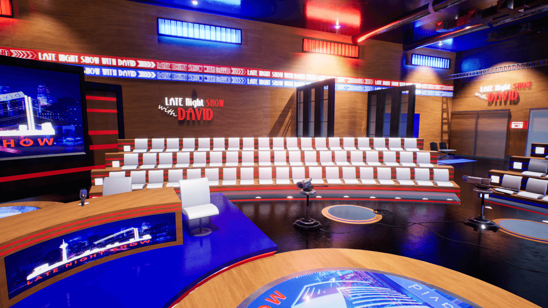 An image showing Talk Show asset pack, created with Unreal Engine.