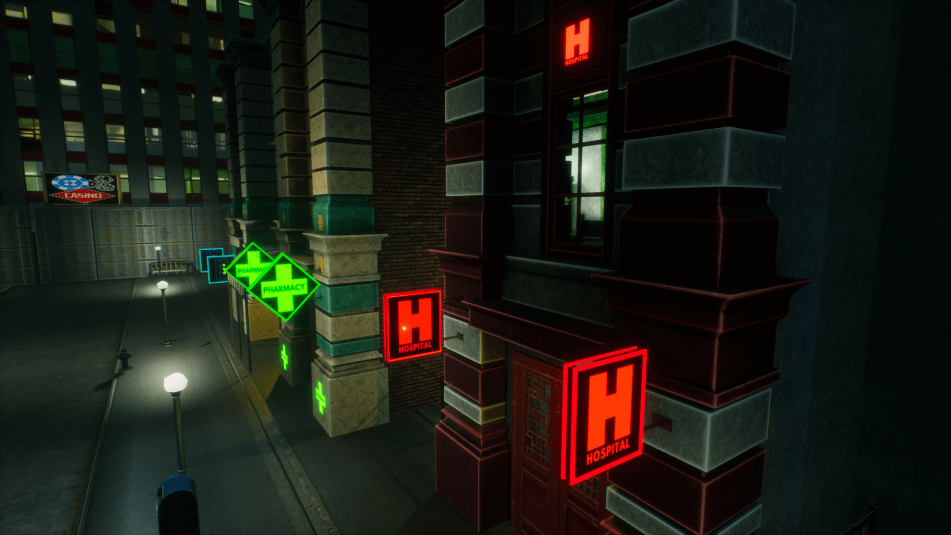 An image showing Neon Signs 3. asset pack, created with Unreal Engine.