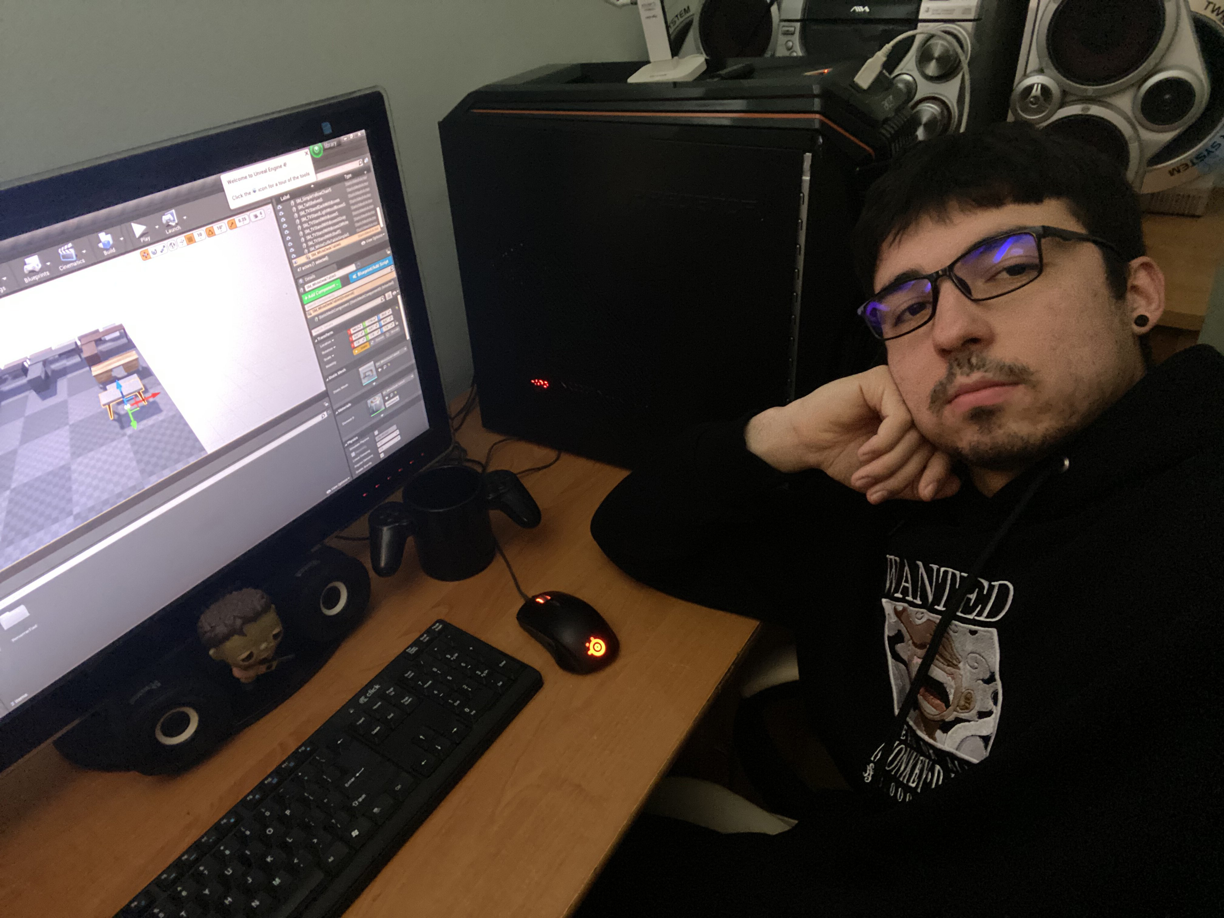 Dexsoft Games - High Quality 3D Models and Game Assets An image showing our new team member Nikola, the Junior 3D Modeler