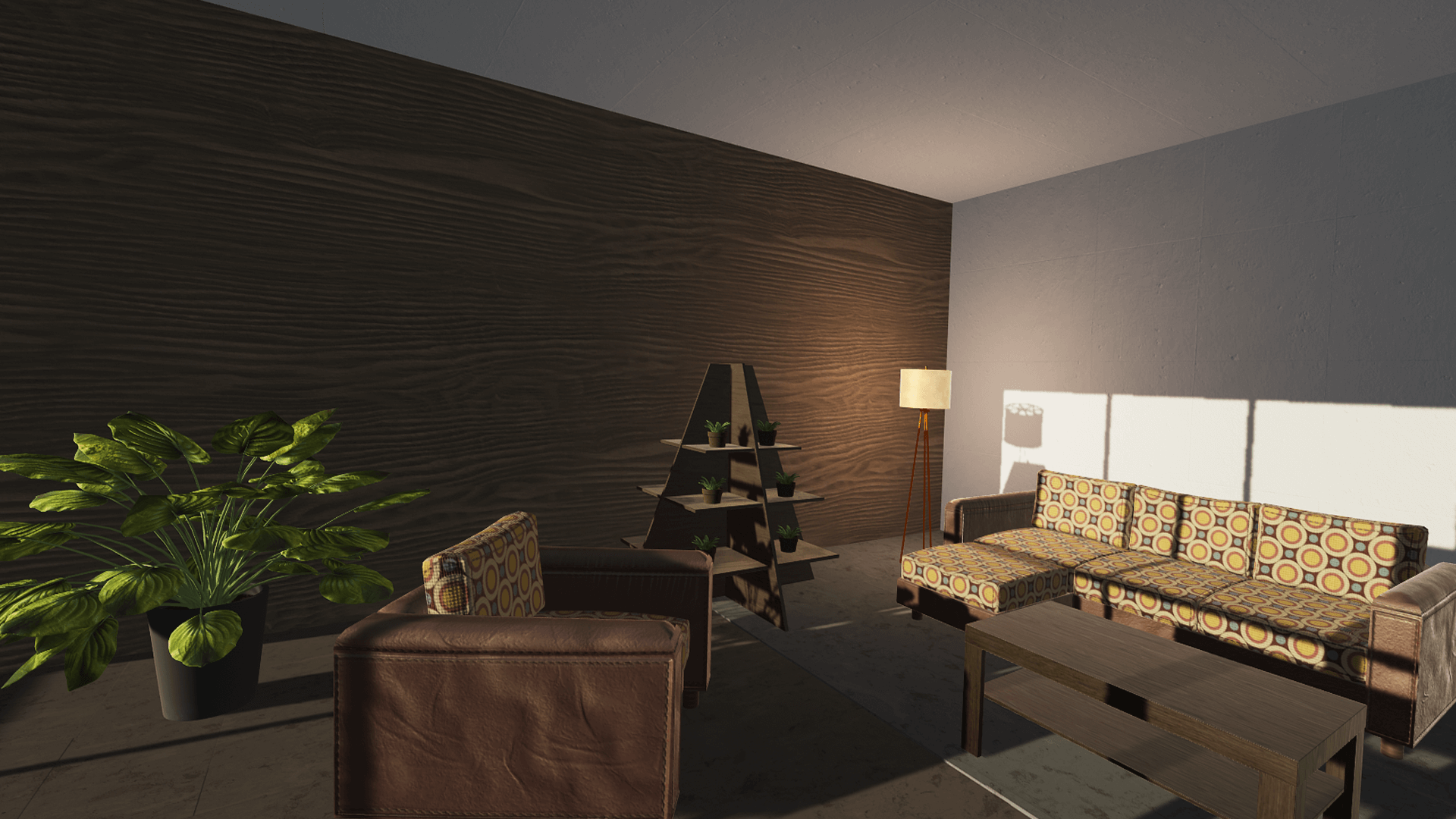 Dexsoft Games - High Quality 3D Models and Game Assets An image showing the Free Furniture Set asset pack, created with Unity Engine