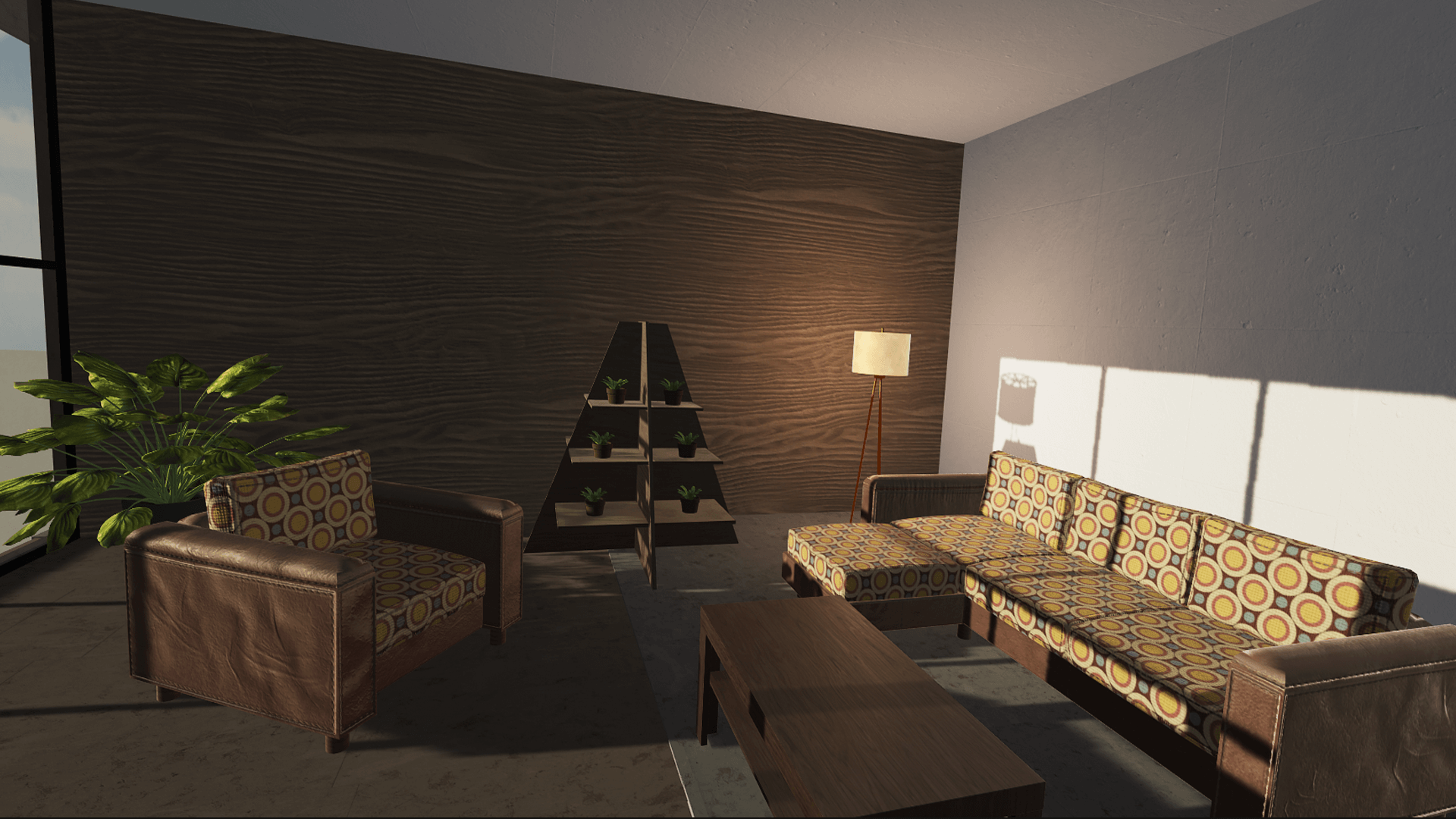 Dexsoft Games – High Quality 3D Models and Game Assets An image showing the Free Furniture Set asset pack, created with Unity Engine