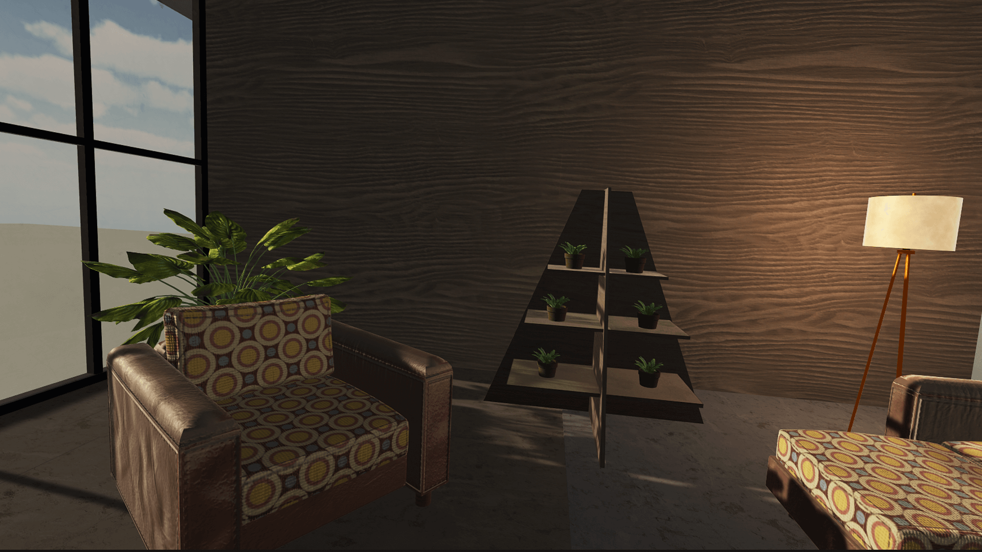 Dexsoft Games - High Quality 3D Models and Game Assets An image showing the Free Furniture Set asset pack, created with Unity Engine