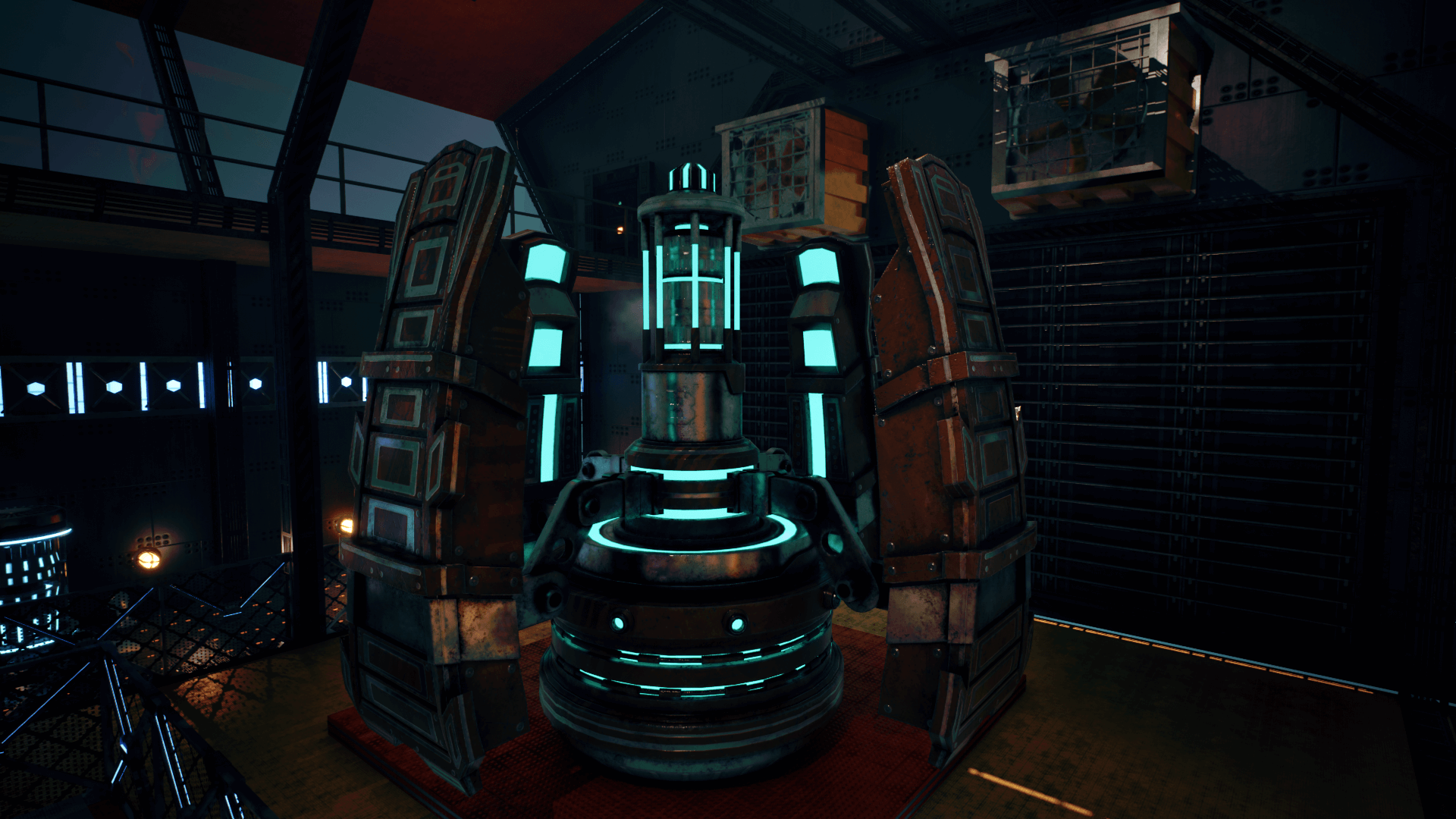 Dexsoft Games - High Quality 3D Models and Game Assets An image showing the SciFi Generators asset pack, created with Unreal Engine
