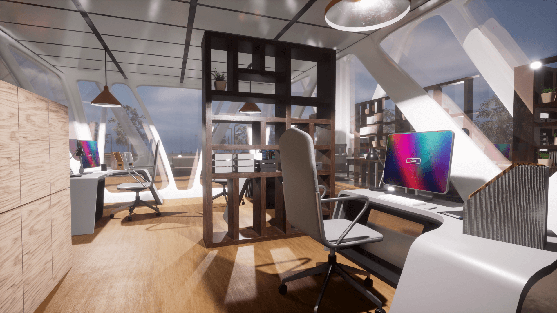 Dexsoft Games - High Quality 3D Models and Game Assets An image showing the Futura 2. asset pack, created with Unreal Engine