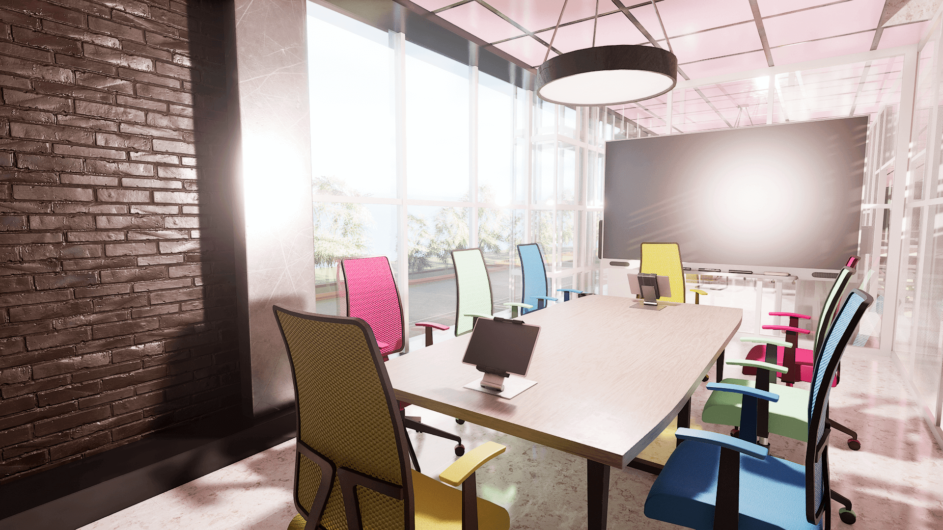 An image showing the MegaVRse 3. asset pack, created with Unreal Engine