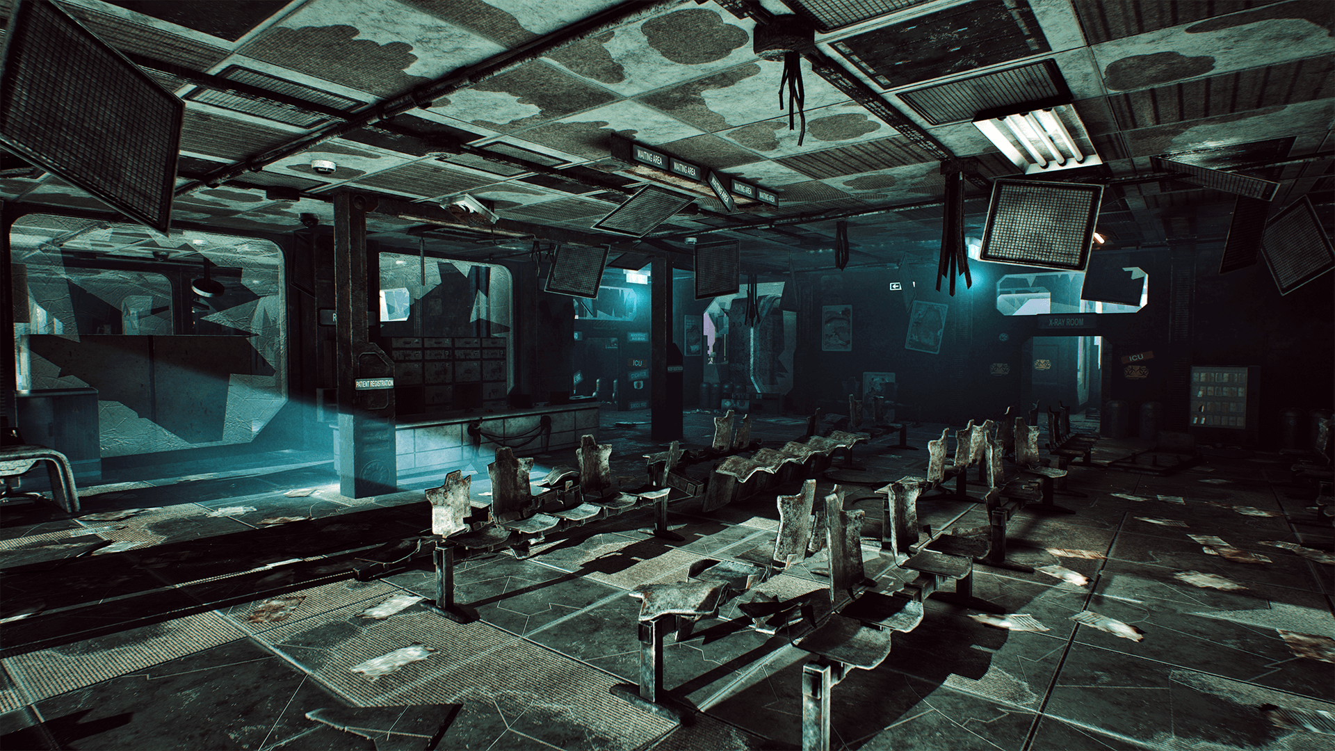 An image showing the Abandoned Hospital asset pack.