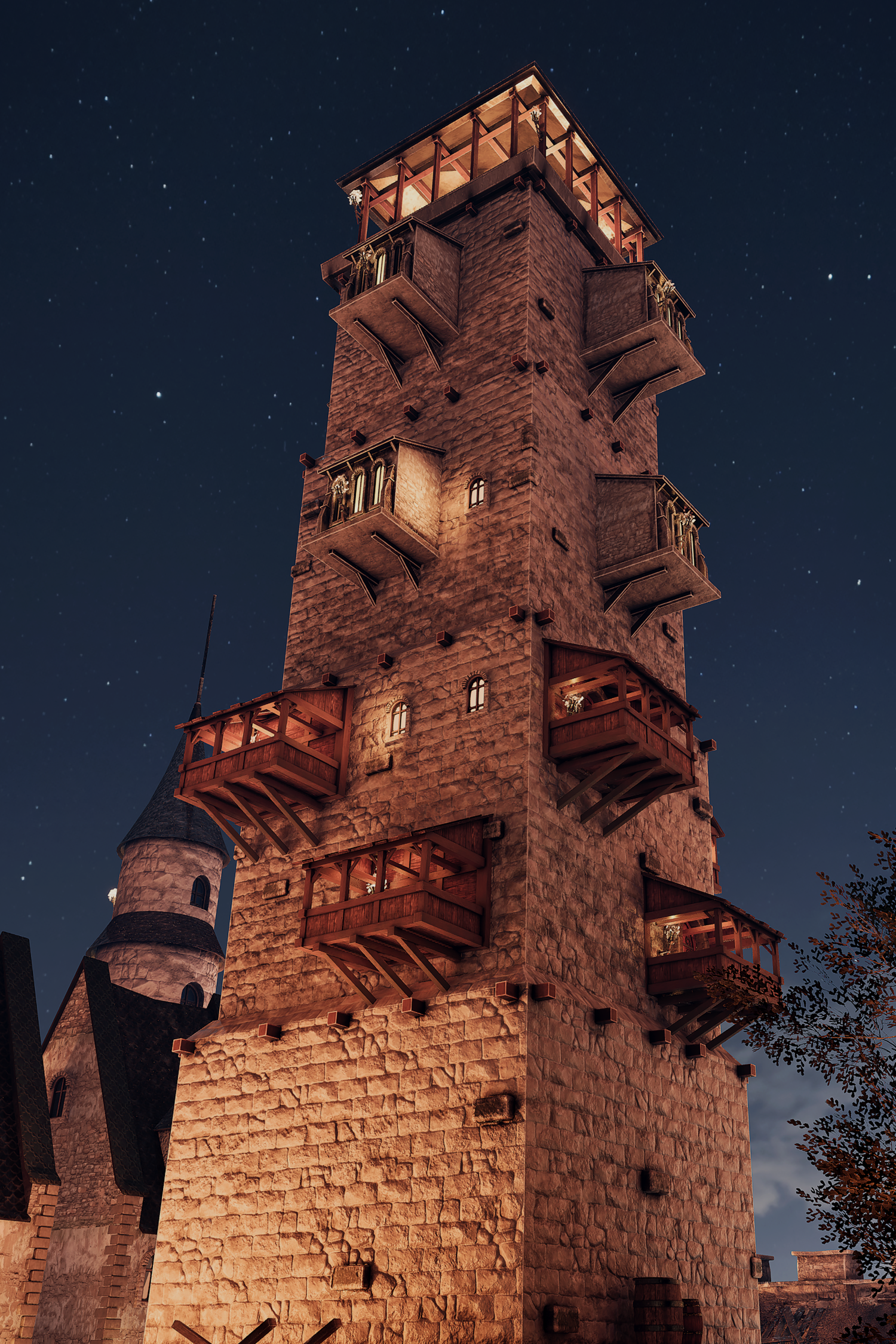 An image showing the Medieval Castle asset pack.