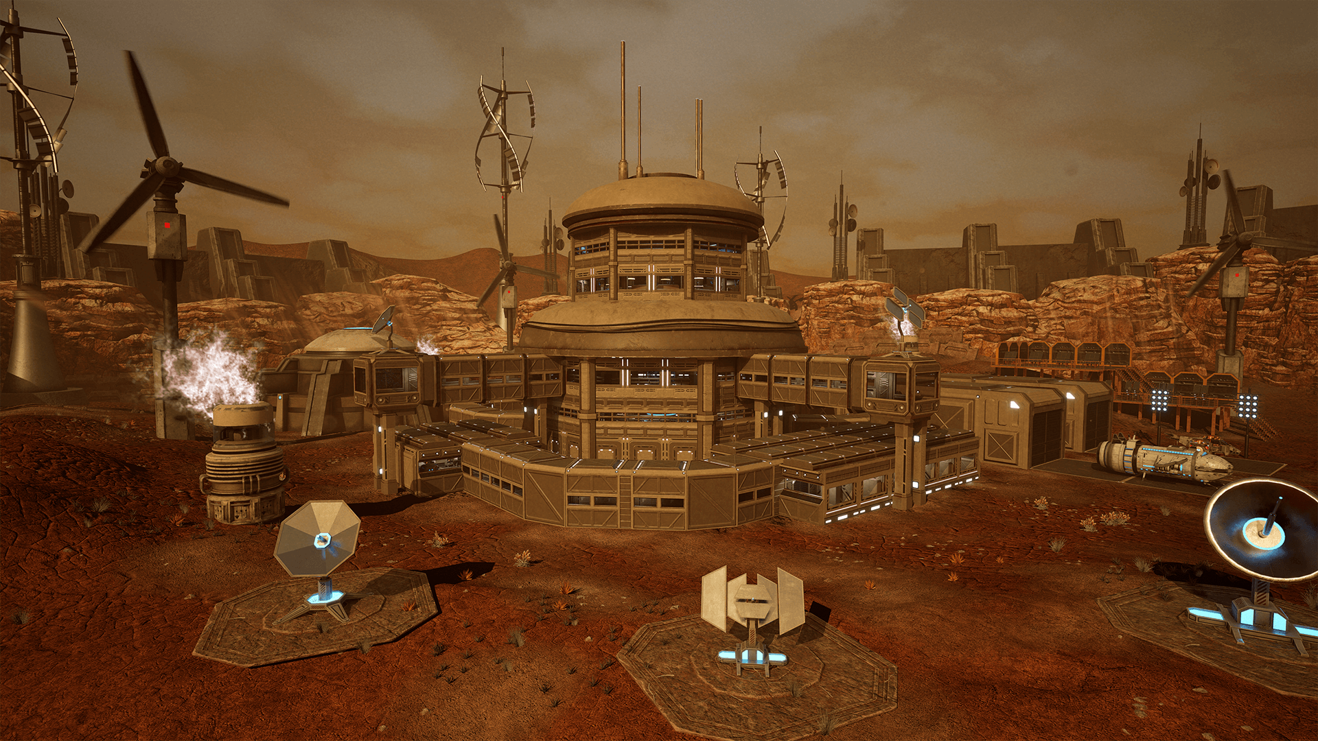 An image showing the Space Base asset pack.