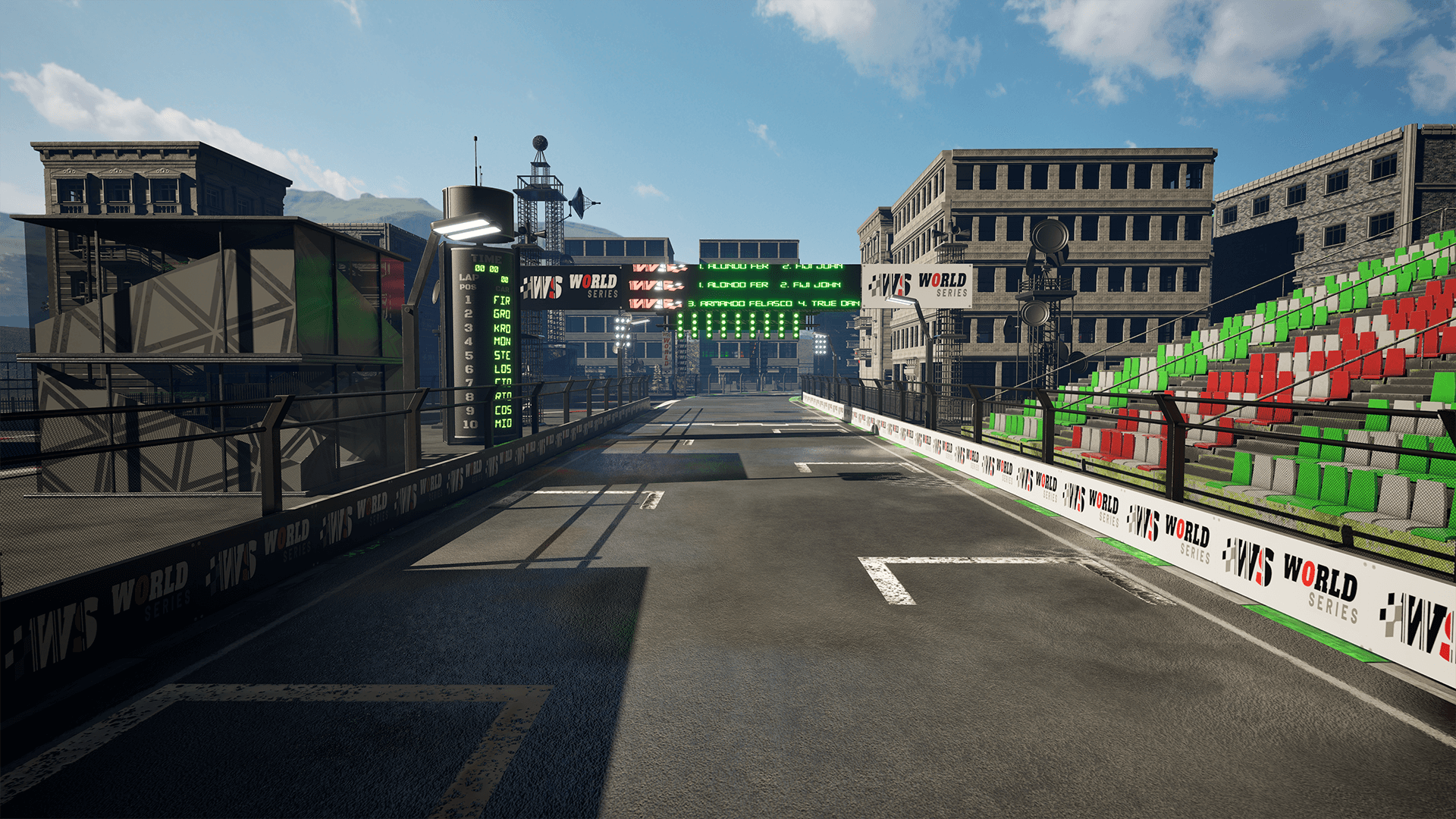 An image showing the City Racing Track asset pack.