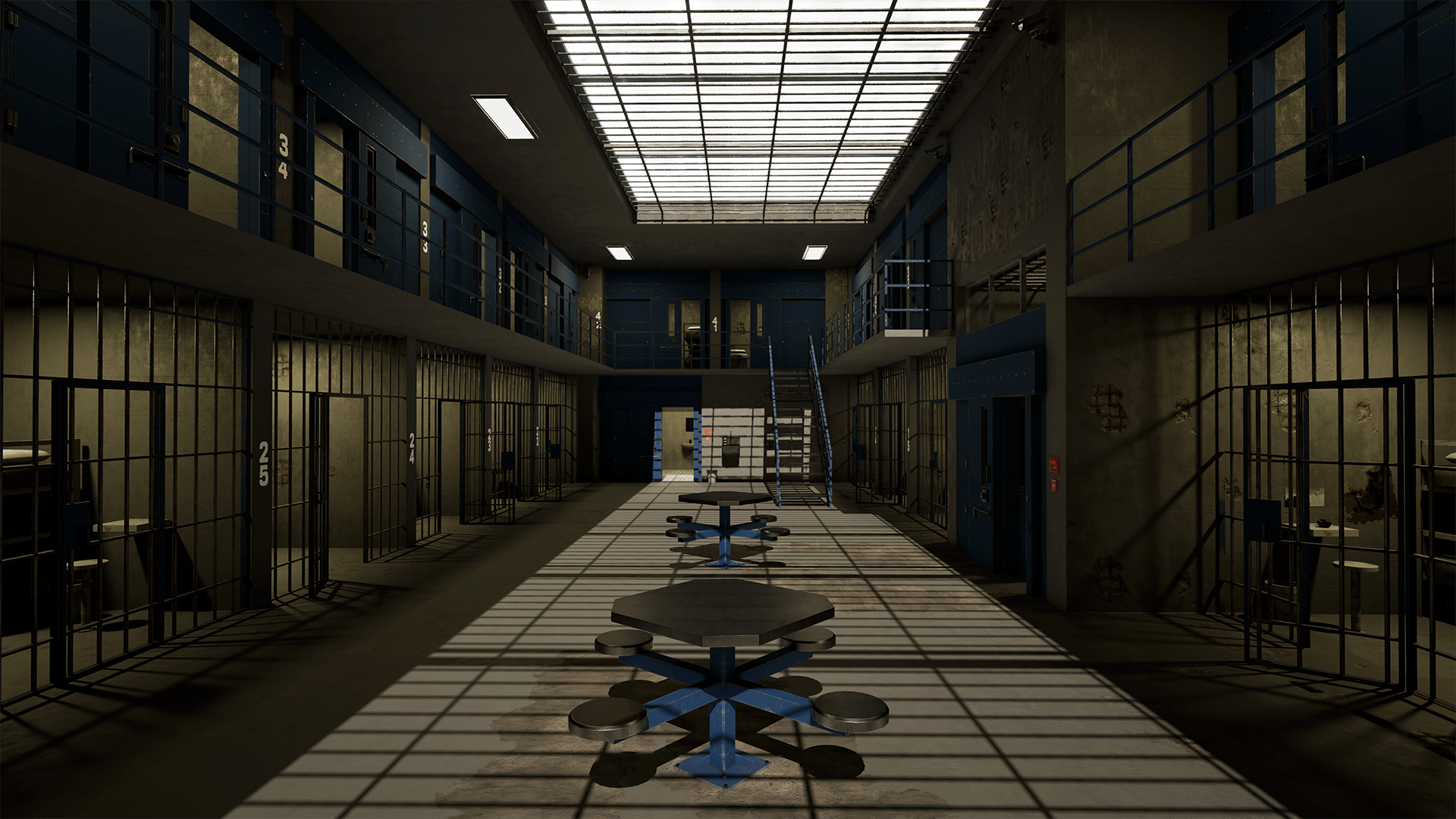 An image showing the Modular Prison asset pack.