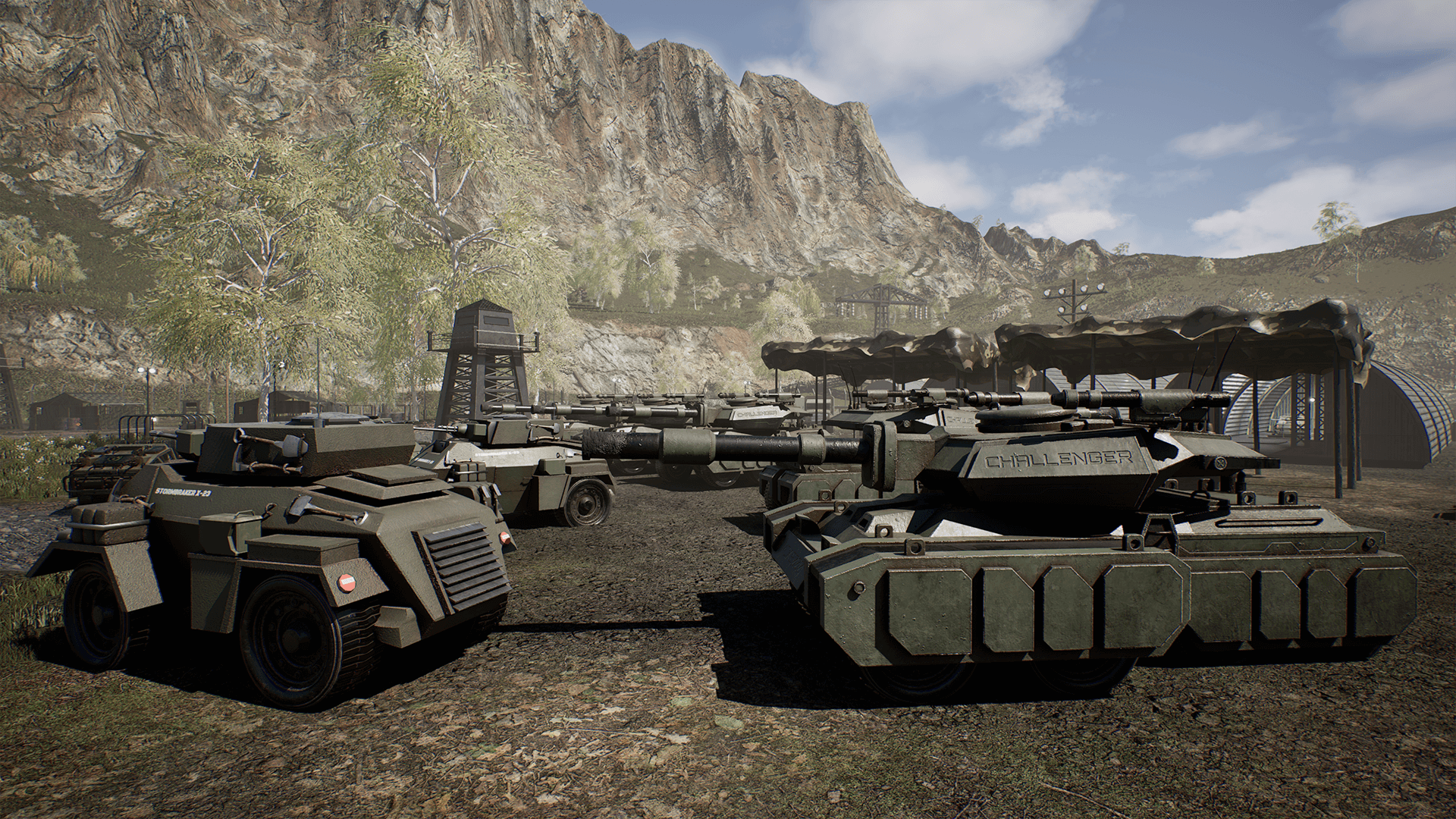 An image showing the Military Base asset pack.